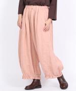 ソリトリネン①　フリルワイドパンツ