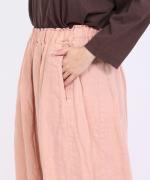 ソリトリネン①　フリルワイドパンツ