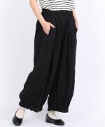 ソリトリネン①　フリルワイドパンツ