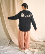 ソリトリネン①　フリルワイドパンツ