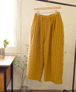 ウールコットンストライプ　パンツ