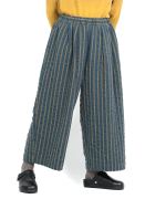 ウールコットンストライプ　パンツ