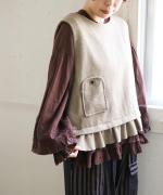 カディコットン　2Wayプルオーバー