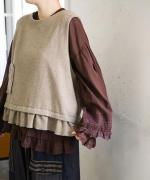 カディコットン　2Wayプルオーバー