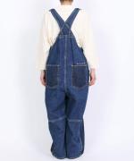 キナリヘリンボンオックス／10ozデニム　サロペット