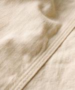 キナリヘリンボンオックス／10ozデニム　サロペット