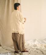 キナリヘリンボン／10ozデニム　カバーオール