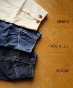 キナリヘリンボン／10ozデニム　カバーオール