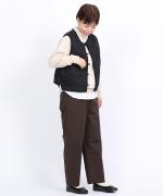 コットンサテンキルト　ベスト