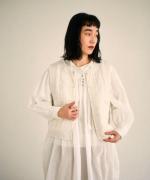 コットンサテンキルト　ベスト