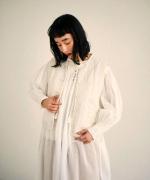 コットンサテンキルト　ベスト