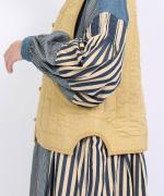 コットンサテンキルト　ベスト