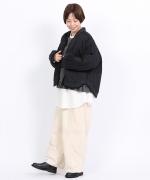 コットンサテンキルト　ジャケット