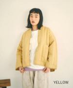 コットンサテンキルト　ジャケット