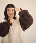 ソフト細コーデュロイ　ベスト