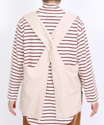 ソフト細コーデュロイ　ベスト