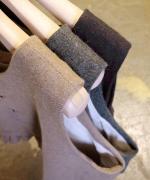 ウールメランジ　2wayベスト