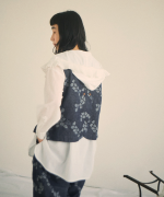 幾何学ジャガード　2wayベスト