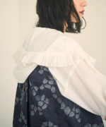 幾何学ジャガード　2wayベスト