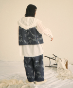 幾何学ジャガード　2wayベスト