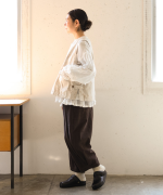 幾何学ジャガード　2wayベスト