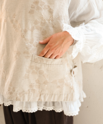 幾何学ジャガード　2wayベスト