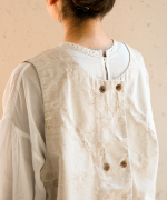 幾何学ジャガード　2wayベスト