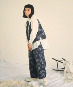 幾何学ジャガード　2wayベスト