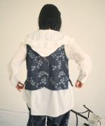 幾何学ジャガード　2wayベスト