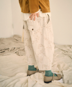 幾何学ジャガード　ティンカーパンツ