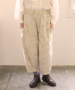 幾何学ジャガード　ティンカーパンツ