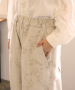 幾何学ジャガード　ティンカーパンツ