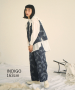 幾何学ジャガード　パンツ