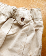 幾何学ジャガード　パンツ