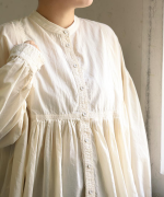 ふわふわコットン　ブラウス