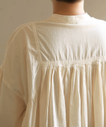 ふわふわコットン　ブラウス