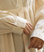 ふわふわコットン　ブラウス