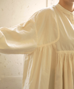 ふわふわコットン　ブラウス