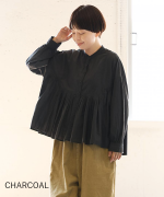 ふわふわコットン　ブラウス