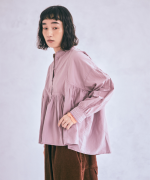 ふわふわコットン　ブラウス