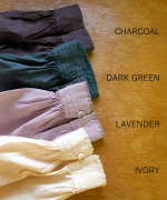 ふわふわコットン　ブラウス