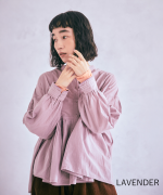 ふわふわコットン　ブラウス