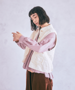 ふわふわコットン　ブラウス