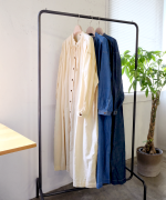 コットンリネンキャンバス/4.5ozコットンリネンデニム　ワンピース