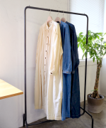 コットンリネンキャンバス/4.5ozコットンリネンデニム　ワンピース