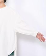 コットンリネン先染ライトキャンバス　プルオーバー