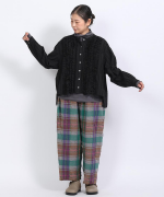 ストライプフリンジドビー　ブラウス