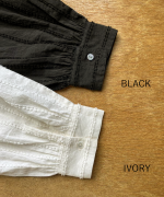 ストライプフリンジドビー　ブラウス