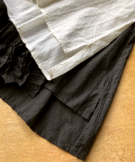 ストライプフリンジドビー　ブラウス