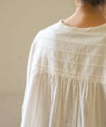 ストライプフリンジドビー　ブラウス